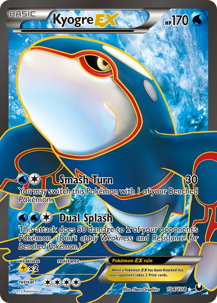 #104 Kyogre-EX