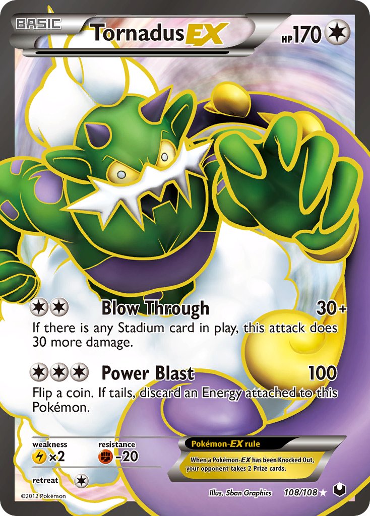 #108 Tornadus-EX