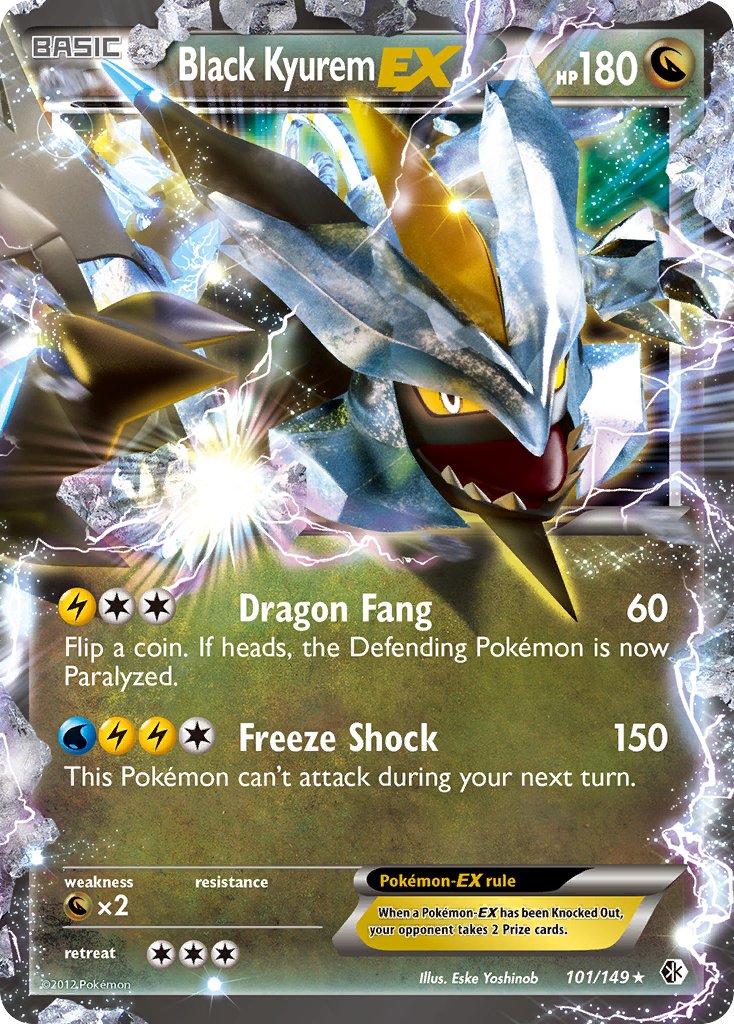 #101 Black Kyurem-EX