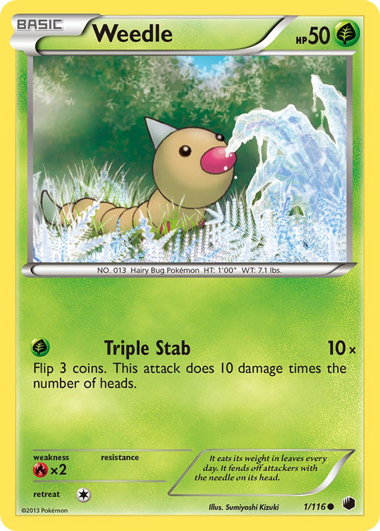 #001 Weedle