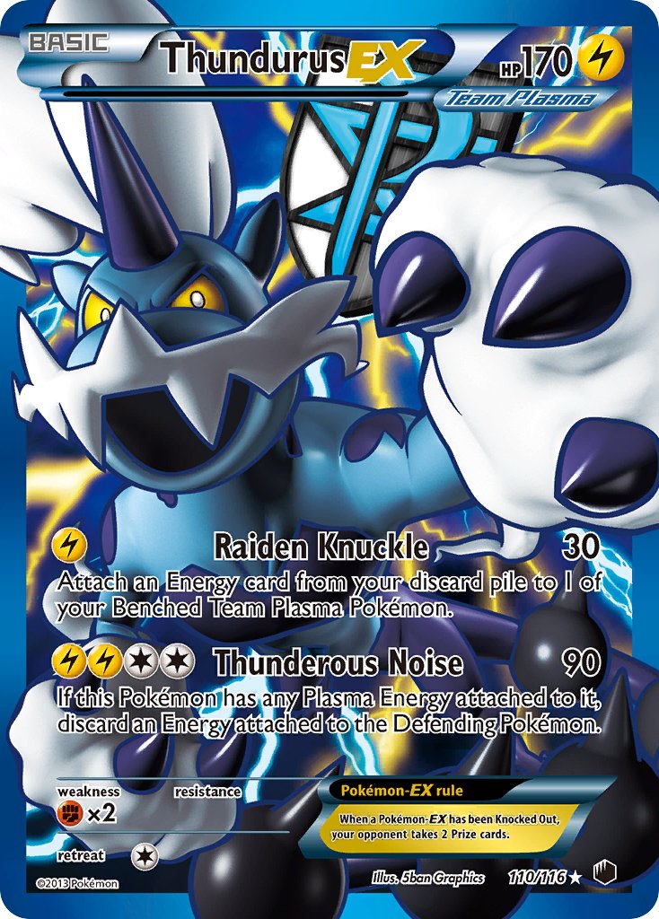 #110 Thundurus-EX