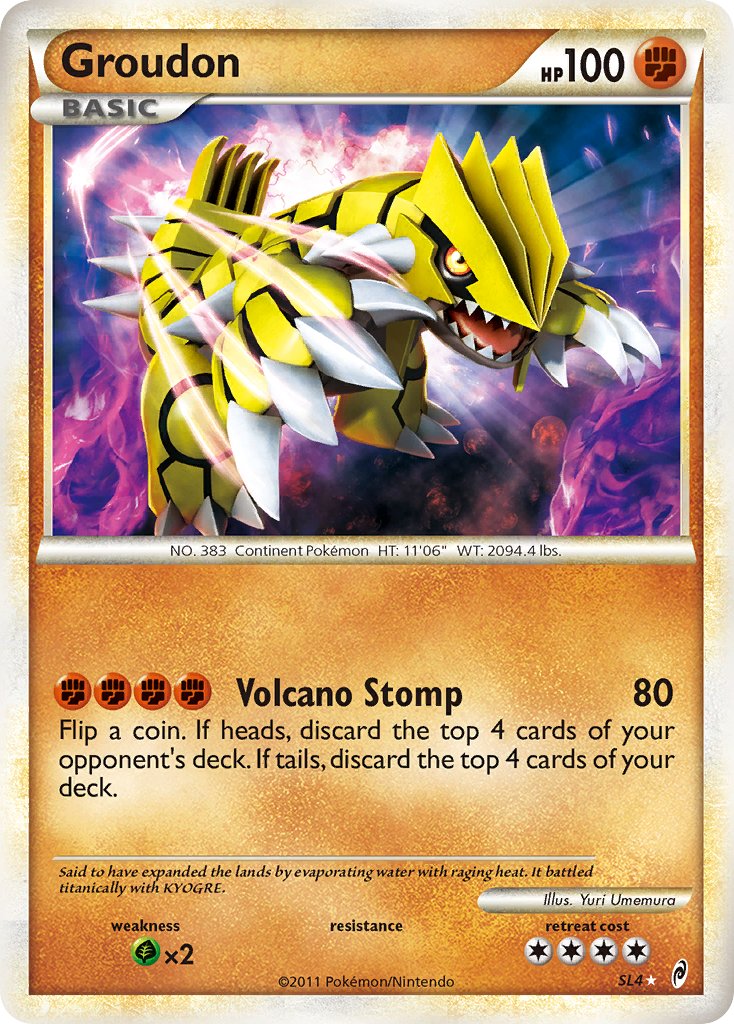 #SL4 Groudon
