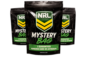 NRL Mystery Box SERIES 2 - Past & Present - Guaranteed 1 Numbered OR 1 Autograph Per Box