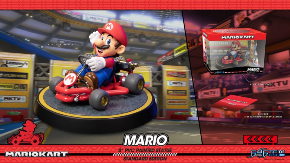 Super Mario – Mario Kart PVC Statue (Standard Edition)