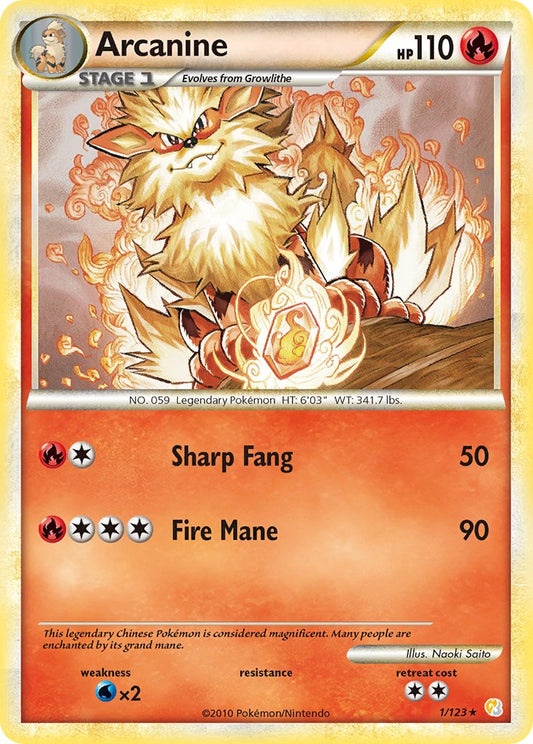 #001 Arcanine