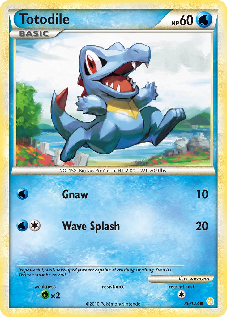 #086 Totodile