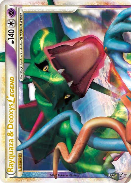 #089 Rayquaza & Deoxys LEGEND (Top)