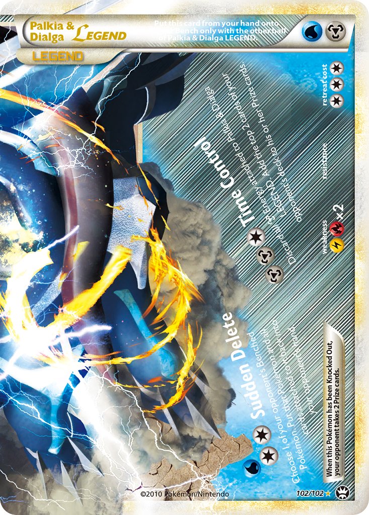 #102 Palkia & Dialga LEGEND (Bottom)