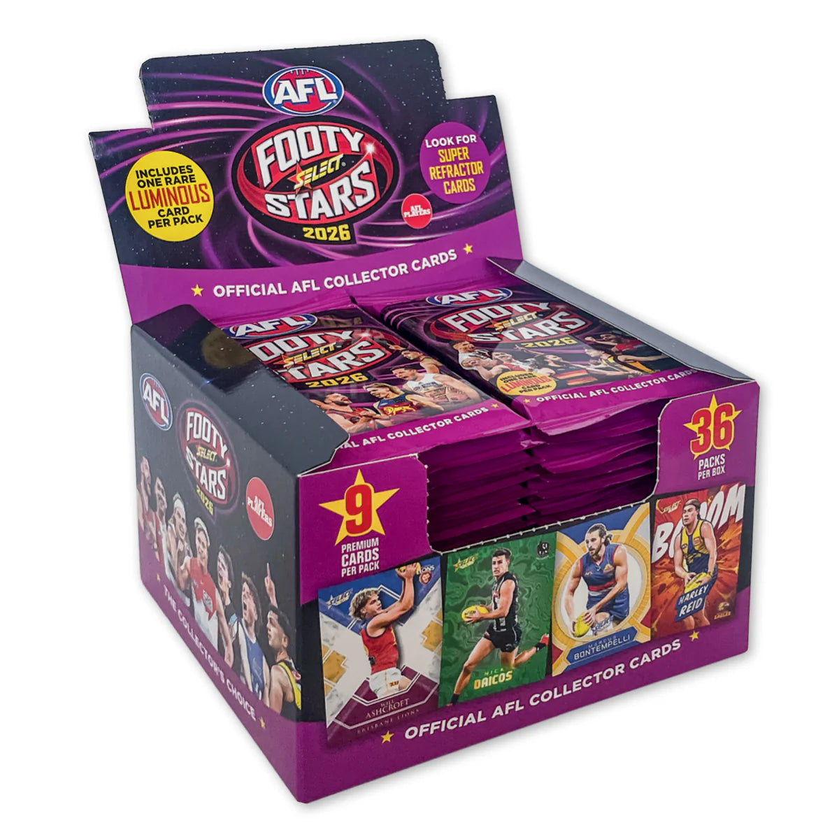 Break #87 - 2026 AFL Footy Stars Cards Sealed Box Retail