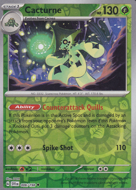 #006 Cacturne