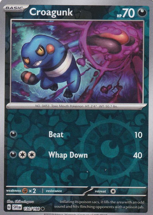 #130 Croagunk