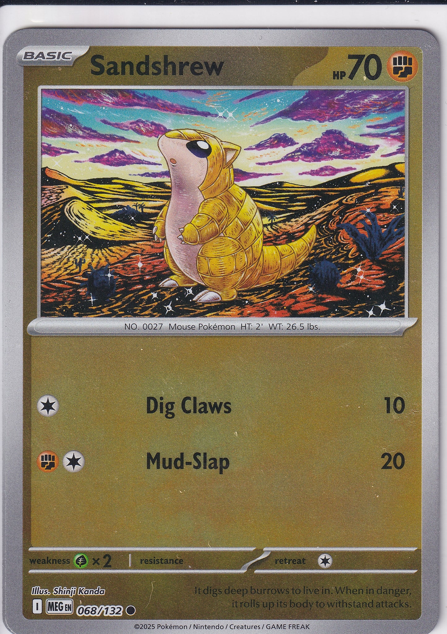#068 Sandshrew