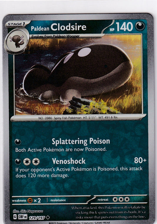 #129 Paldean Clodsire