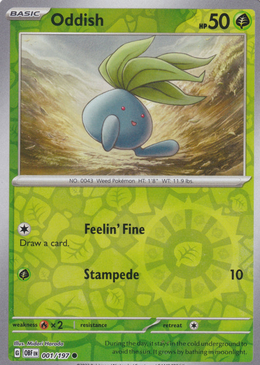 #001 Oddish