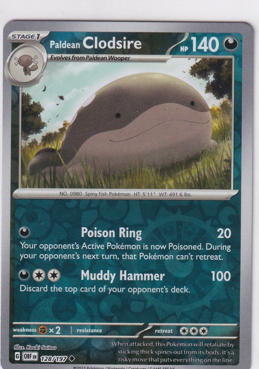 #128 Paldean Clodsire