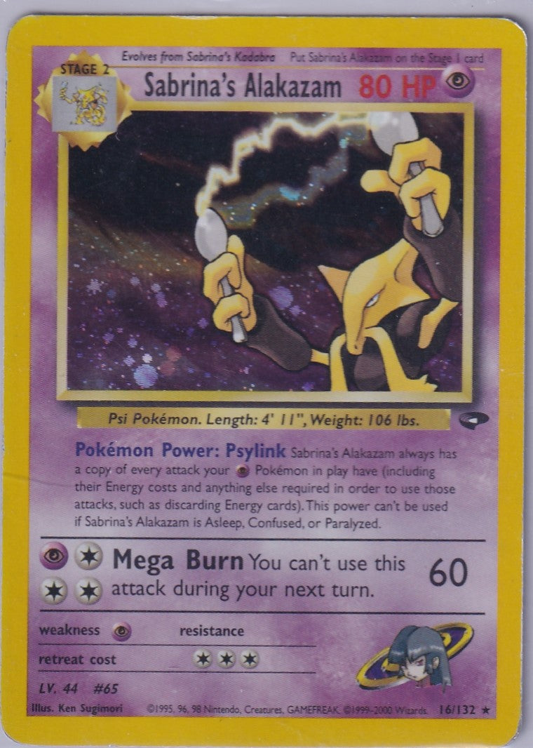 #016 Sabrina's Alakazam