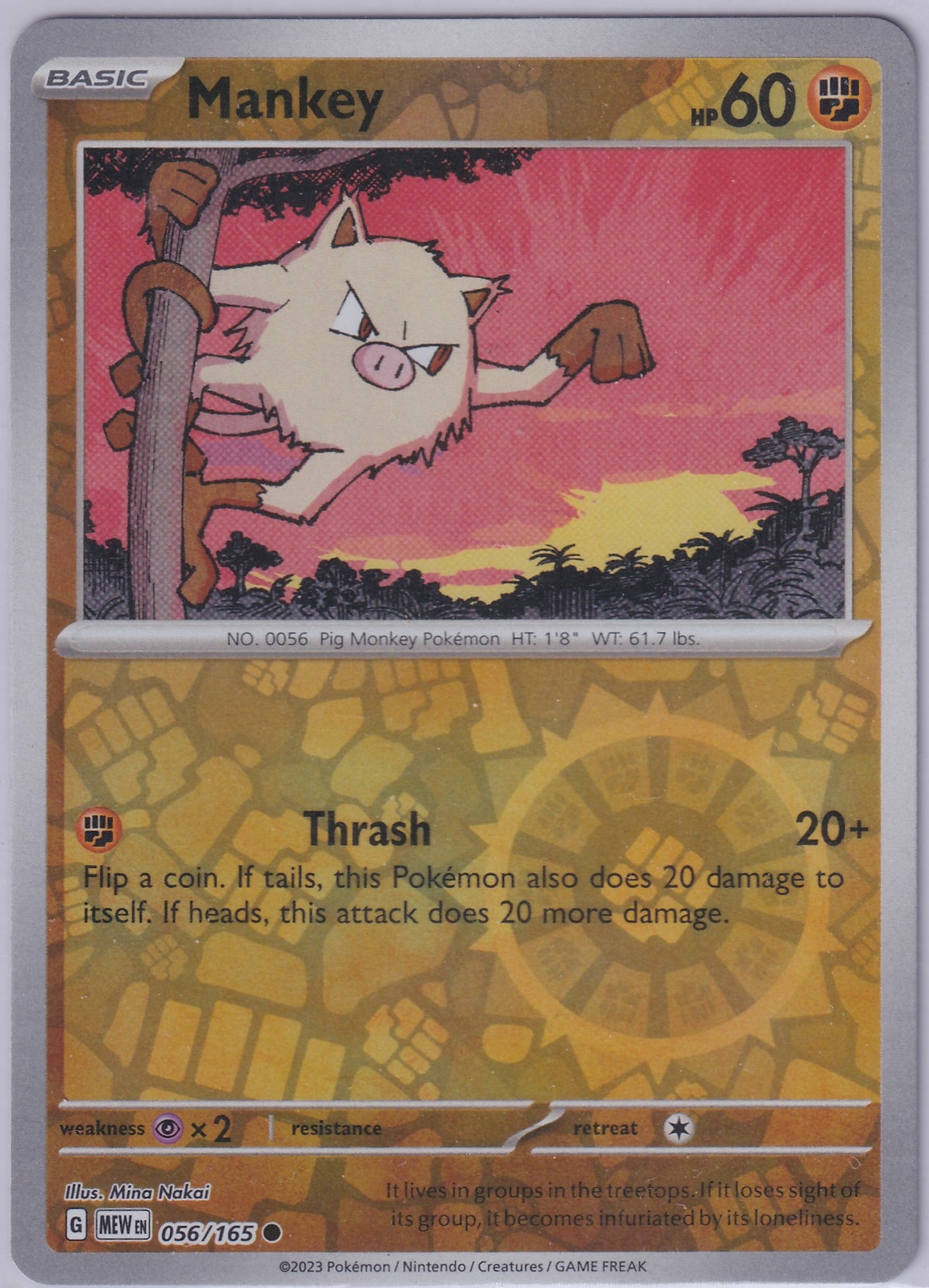 #056 Mankey