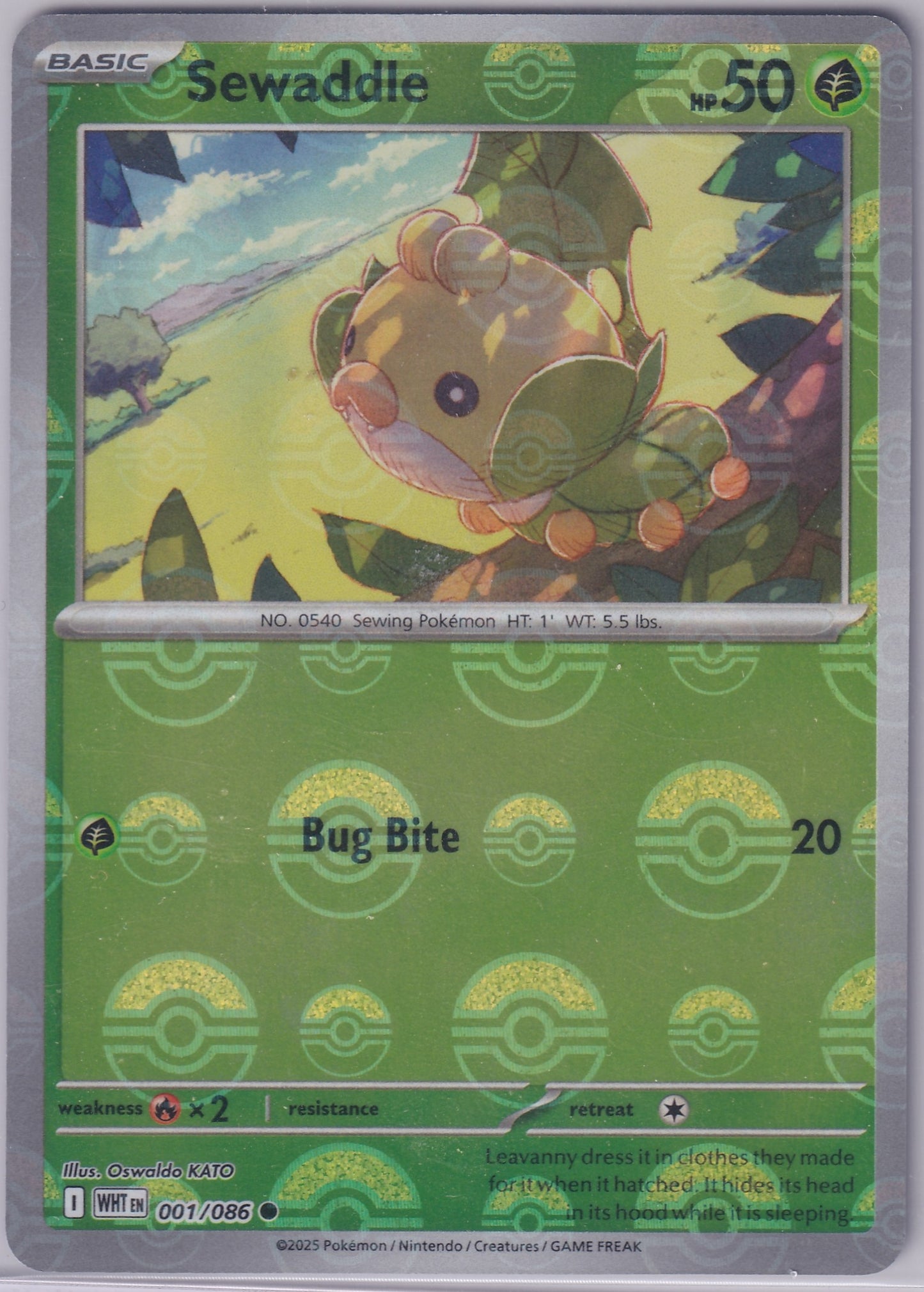 #001 Sewaddle