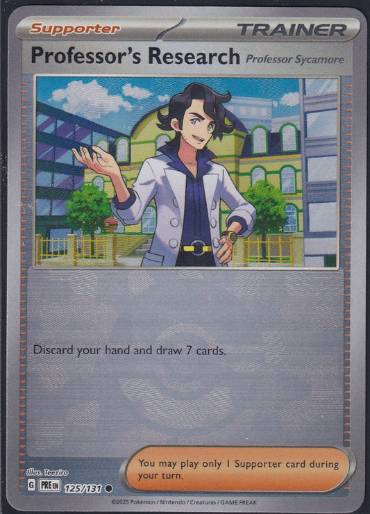 #125 Professor's Research (Professor Sycamore)