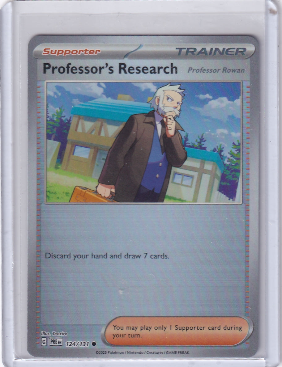 #124 Professor's Reseach (Professor Rowan)