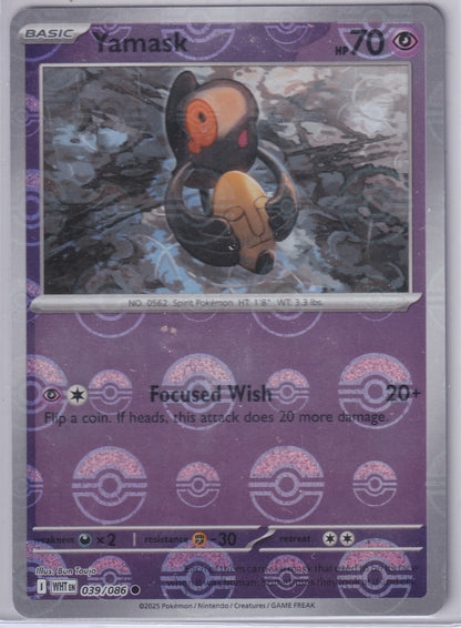 #039 Yamask