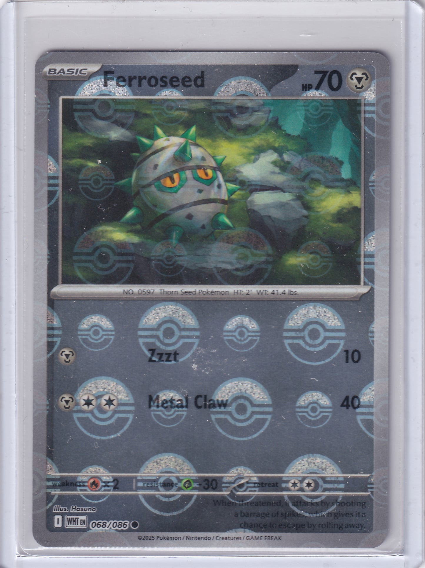 #068 Ferroseed