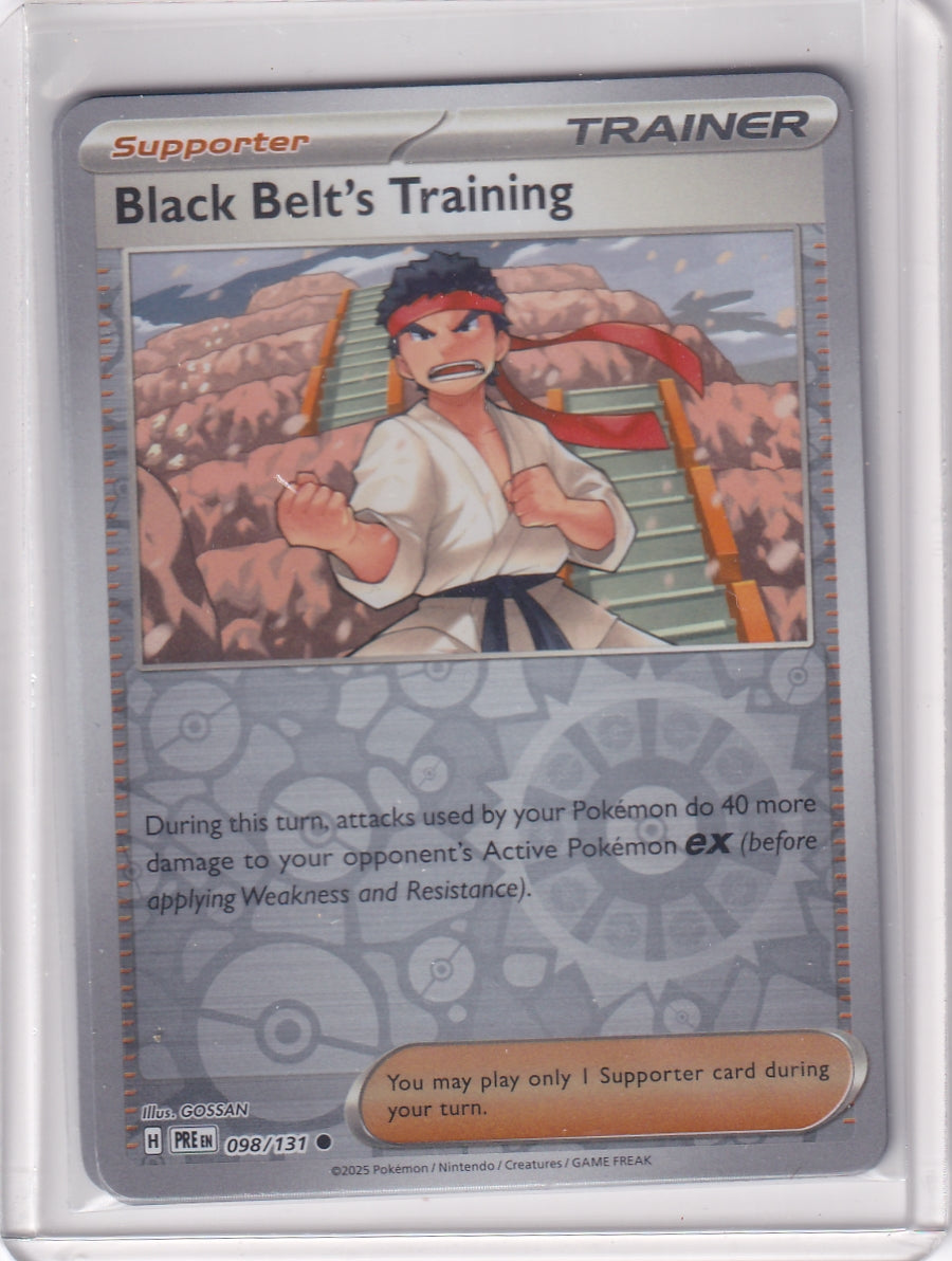 #098 Black Belt's Training