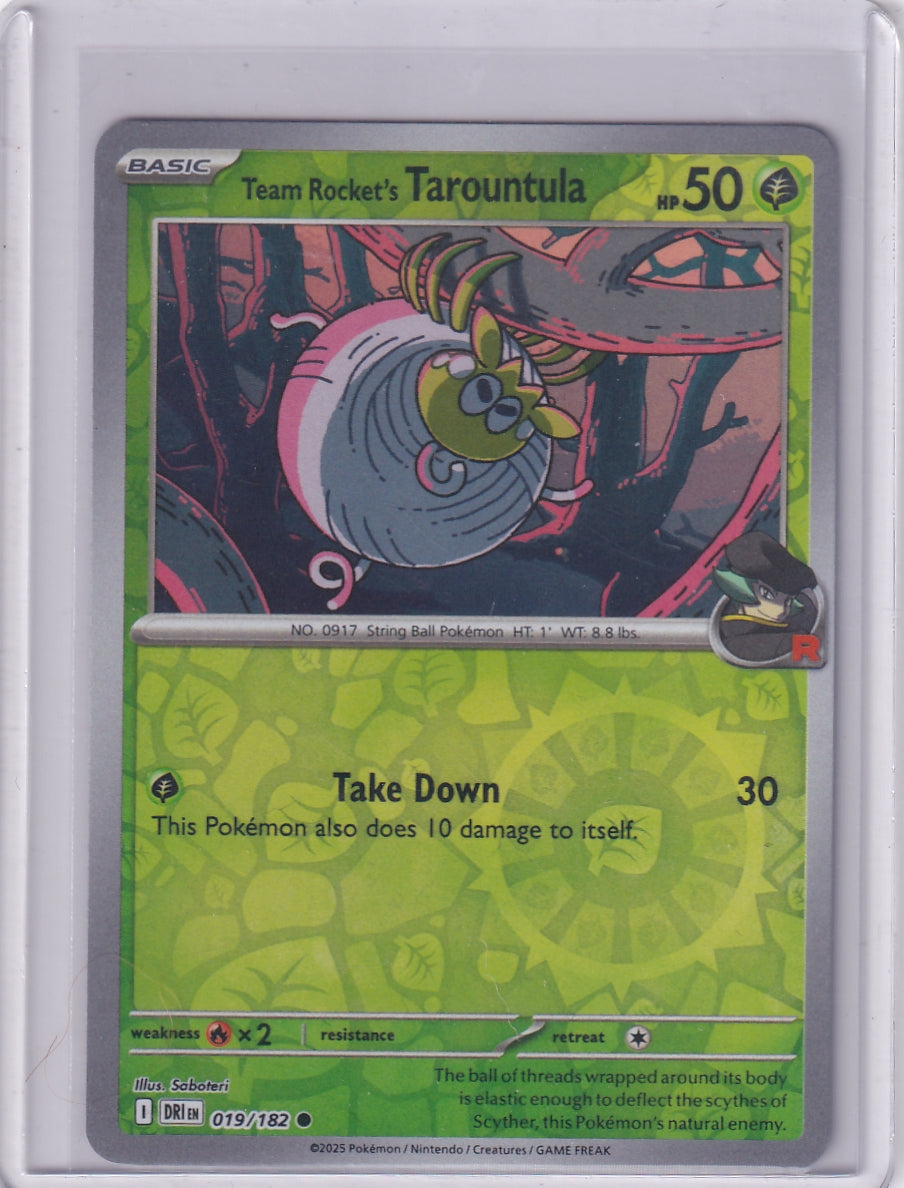 #019 Team Rocket's Tarountula