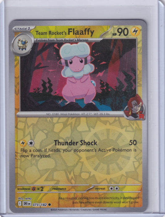 #073 Team Rocket's Flaaffy