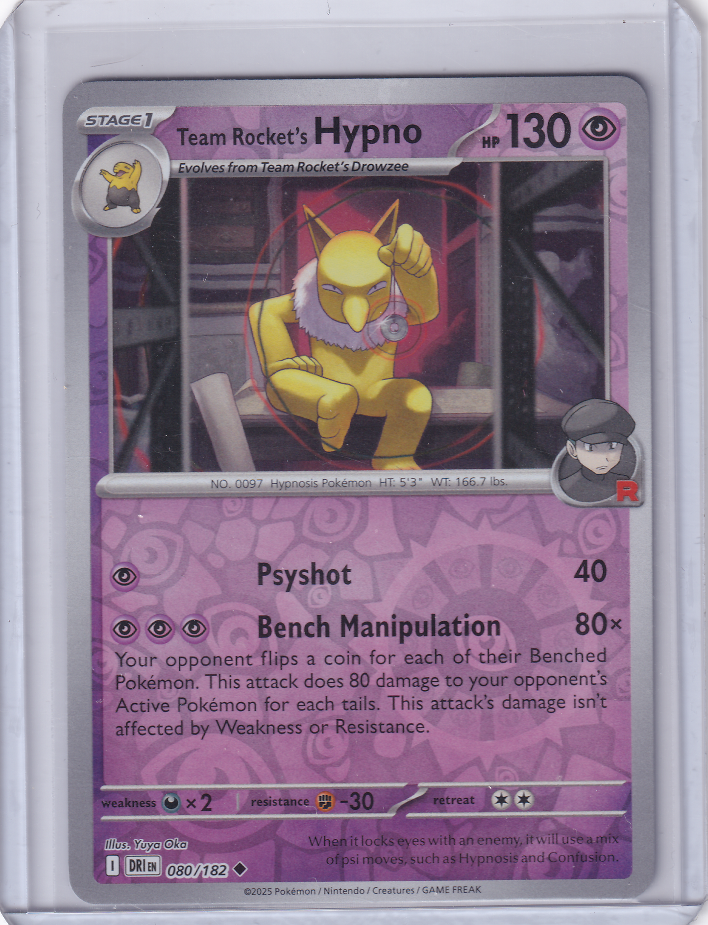 #080 Team Rocket's Hypno