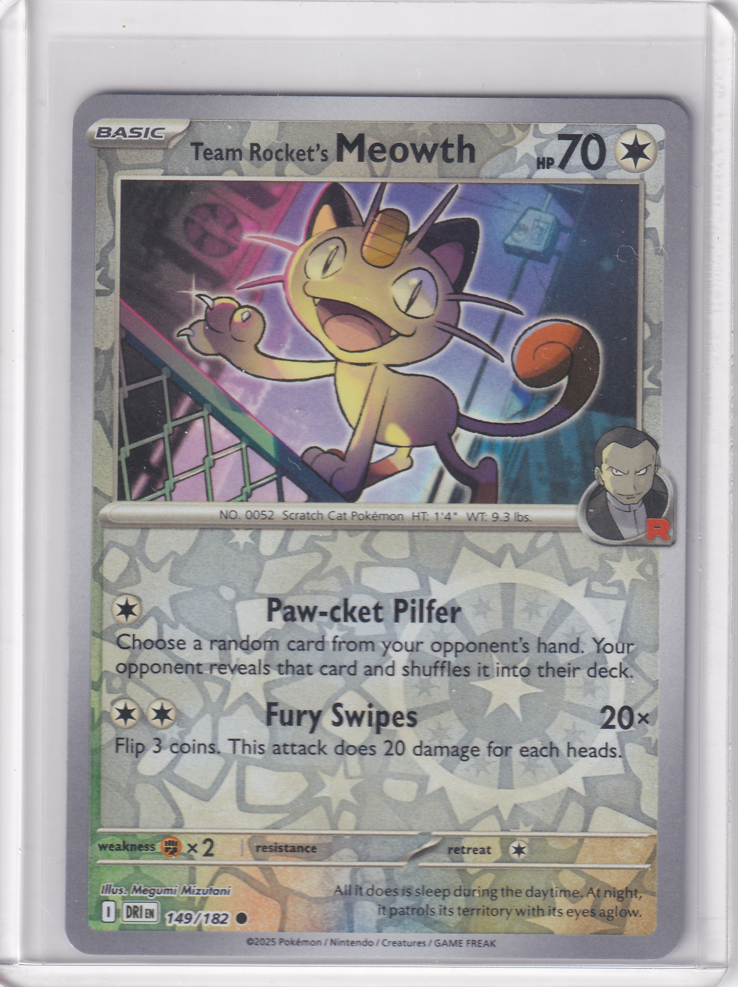 #149 Team Rocket's Meowth