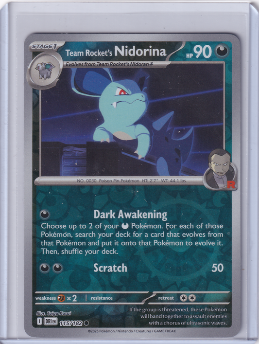 #115 Team Rocket's Nidorina
