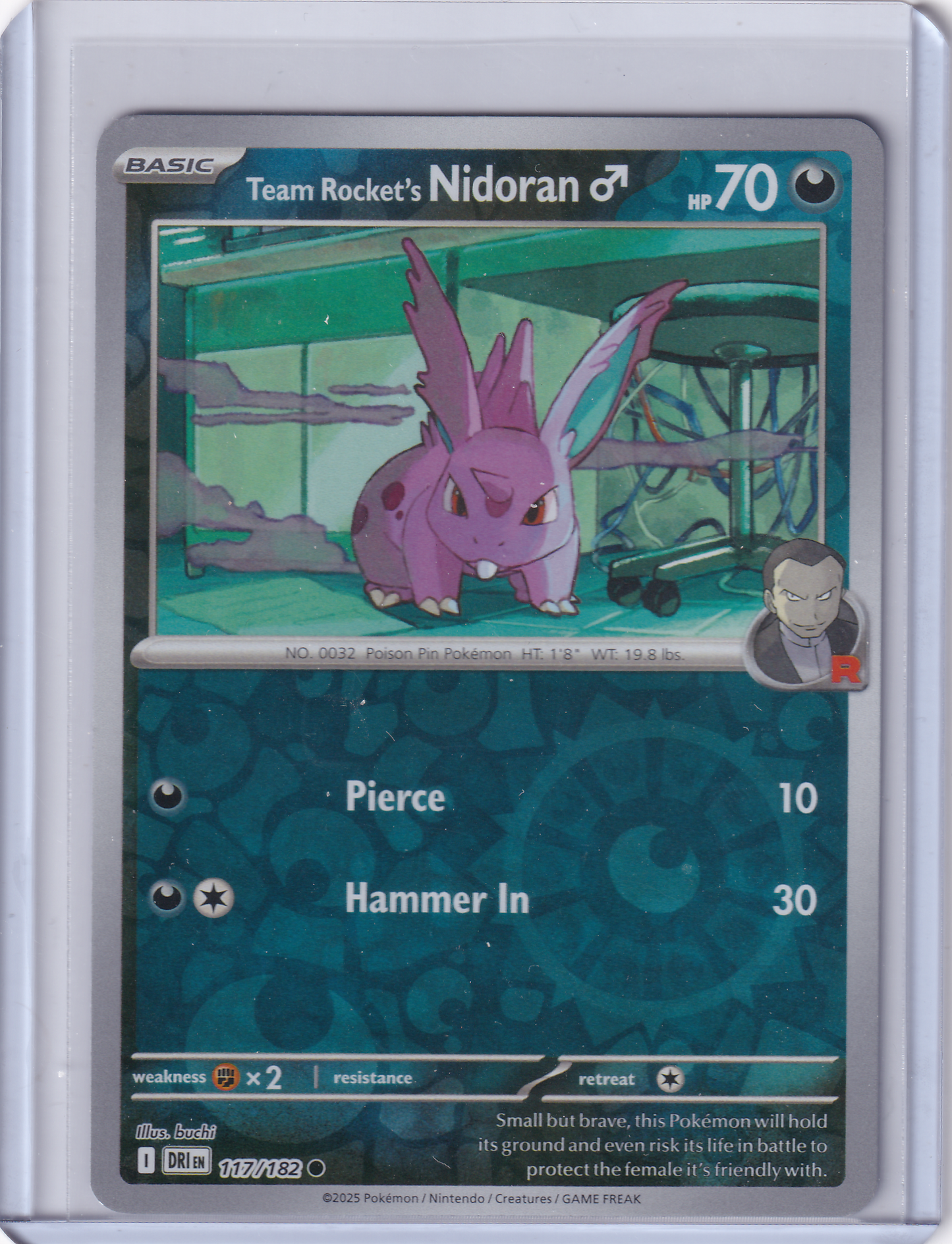 #117 Team Rocket's Nidoran