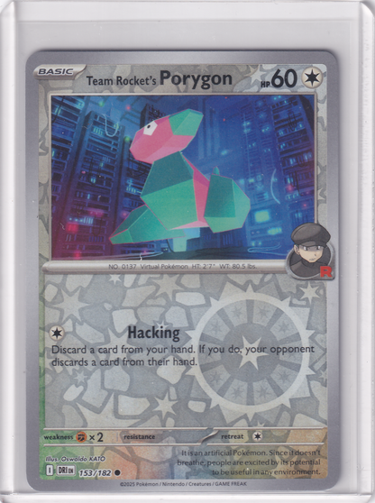 #153 Team Rocket's Porygon