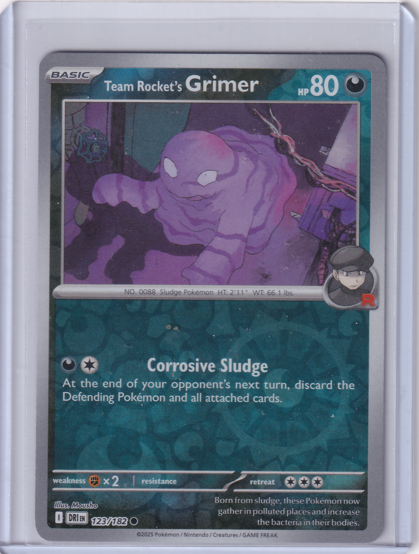 #123 Team Rocket's Grimer