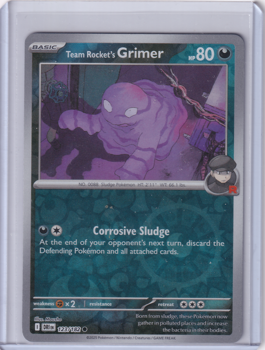 #123 Team Rocket's Grimer