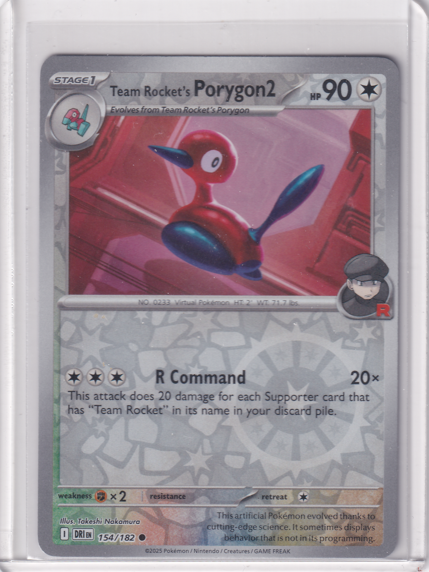 #154 Team Rocket's Porygon 2