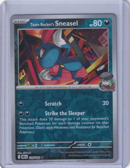 #128 Team Rocket's Sneasel