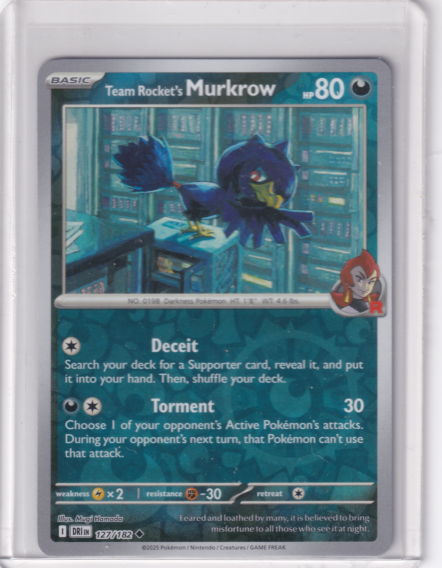 #127 Team Rocket's Murkrow