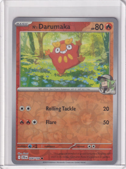 #026 N's Darumaka