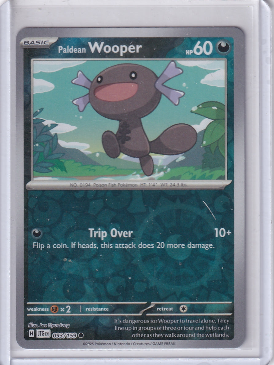 #093 Paldean Wooper