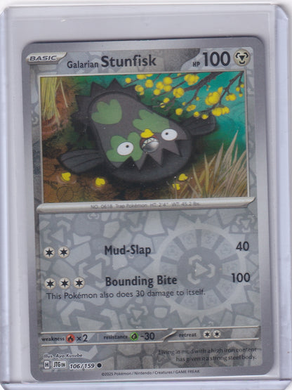 #106 Galarian Stunkfisk