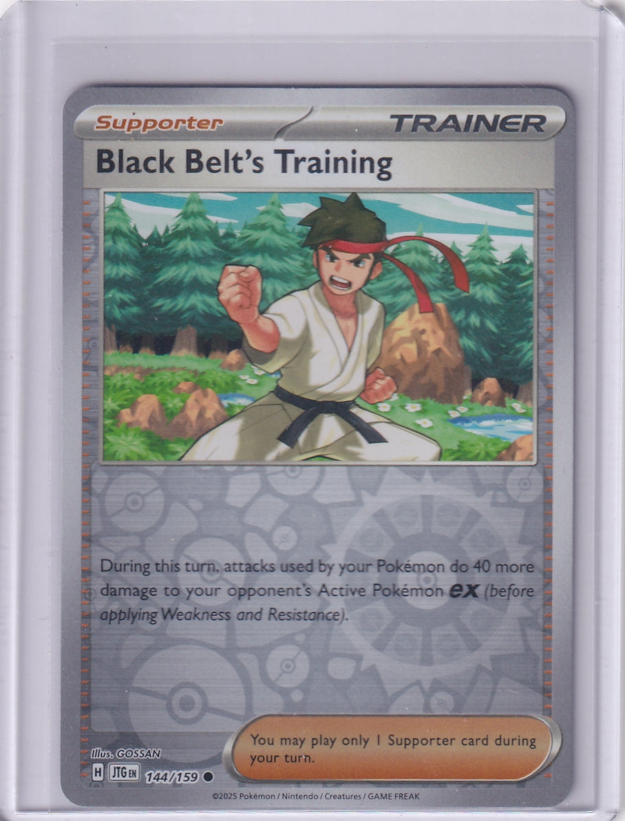 #144 Black Belt's Training