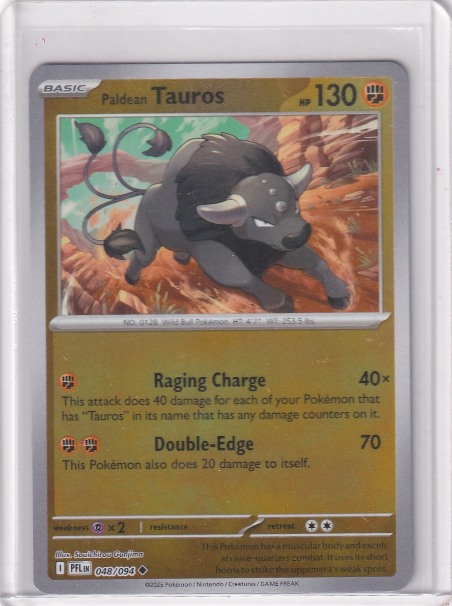 #048 Paldean Tauros