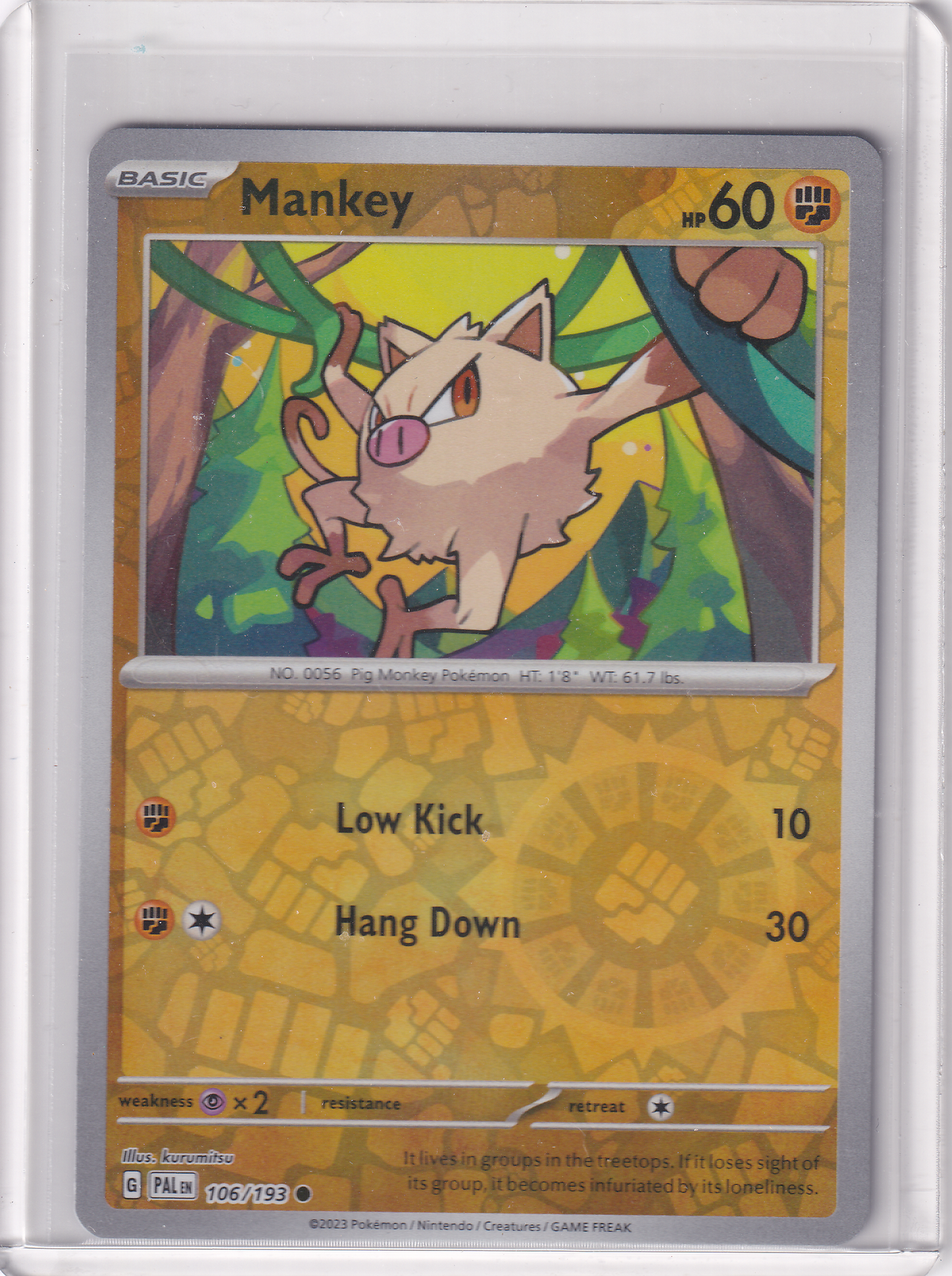 #106 Mankey