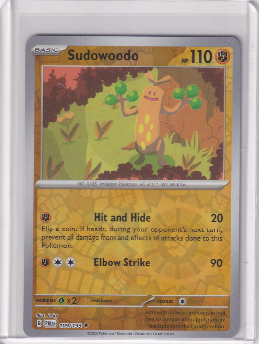 #109 Sudowoodo