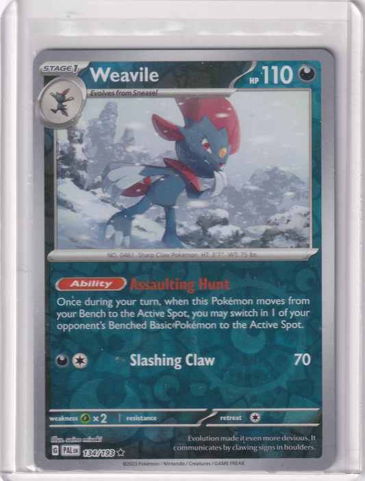 #134 Weavile