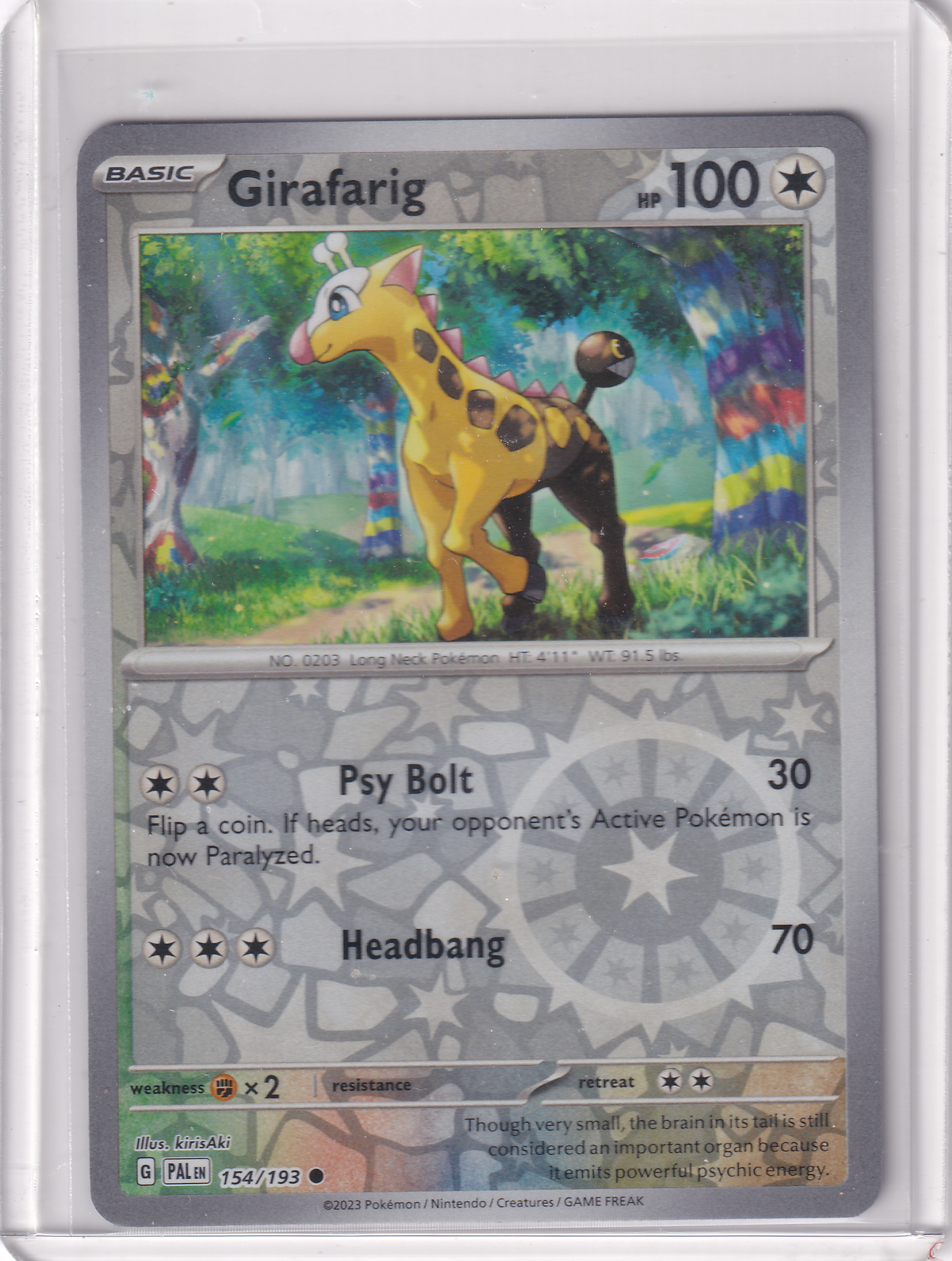 #154 Girafarig