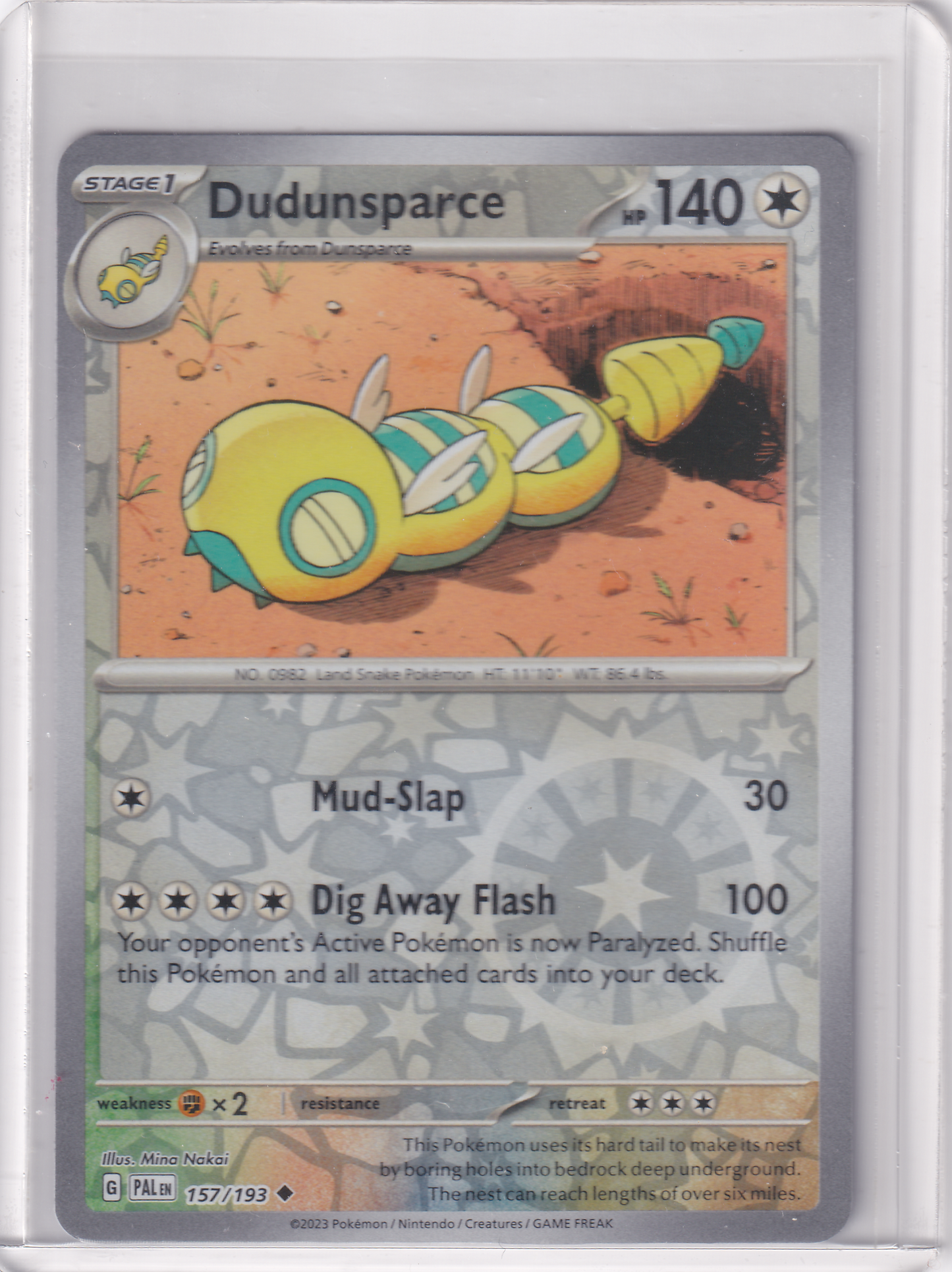 #157 Dununsparce