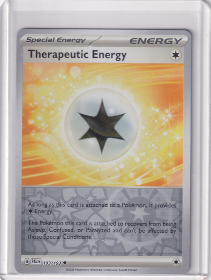 #193 Therapeutic Energy